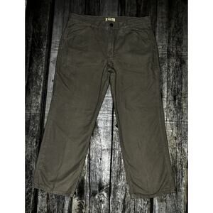 Blue Mountain Khaki Workwear Carpenter Pants Mens Size 36x30 Beige